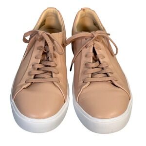 Clarks Artisan Blush Pink Leather Sneakers Womens 8.5 M 26166304